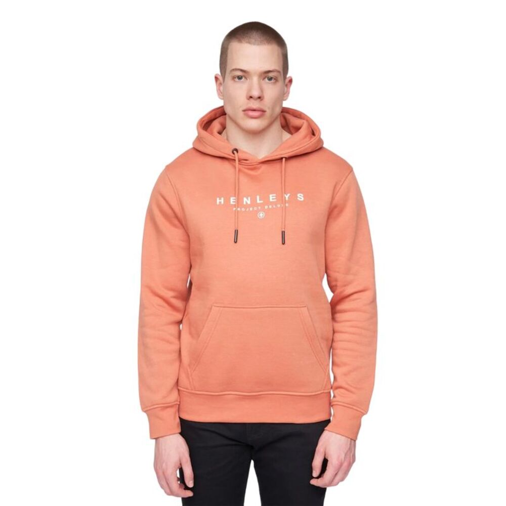Henleys Mens Ninesix Hoodie / Brick Red